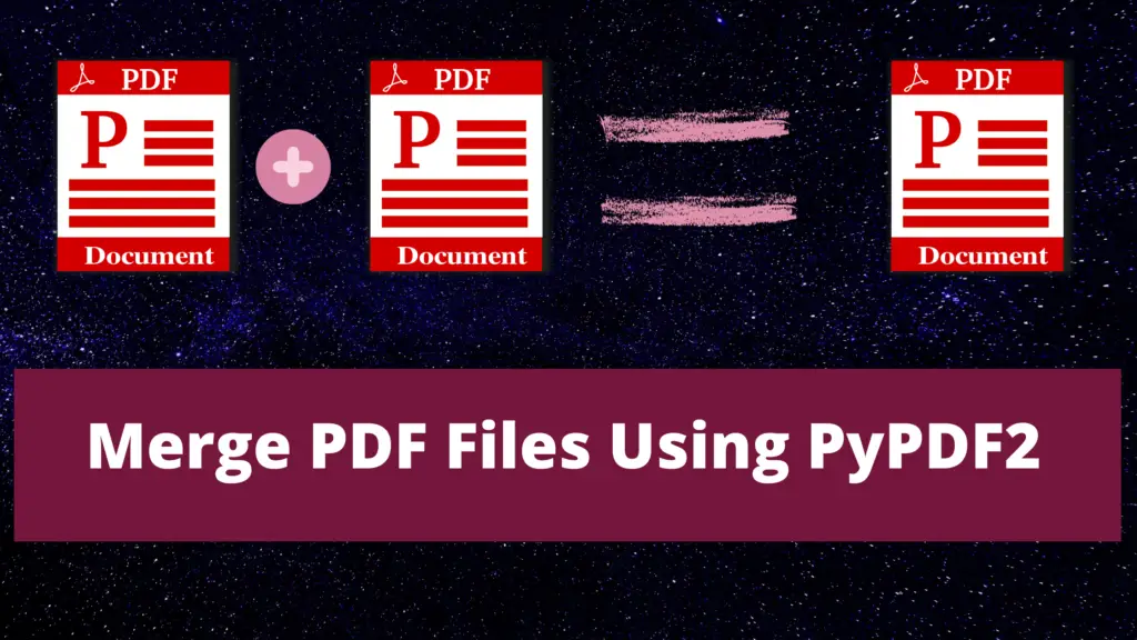 Merging Pdf Files Using Python Pythonpip