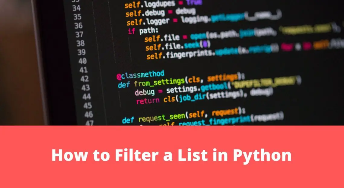 how-to-filter-a-list-in-python-pythonpip