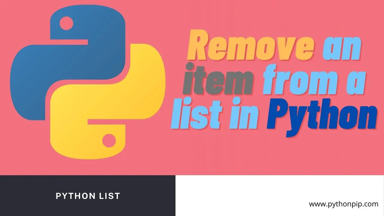 remove-an-item-from-a-list-in-python-pythonpip