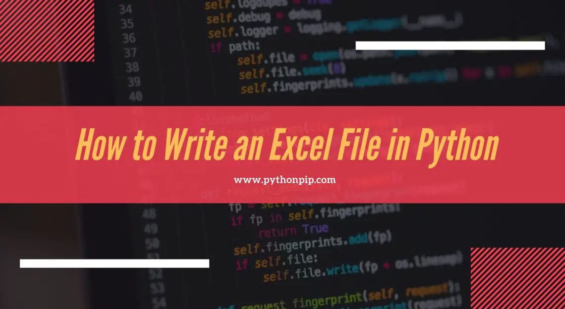 how-to-write-an-excel-file-in-python-pythonpip