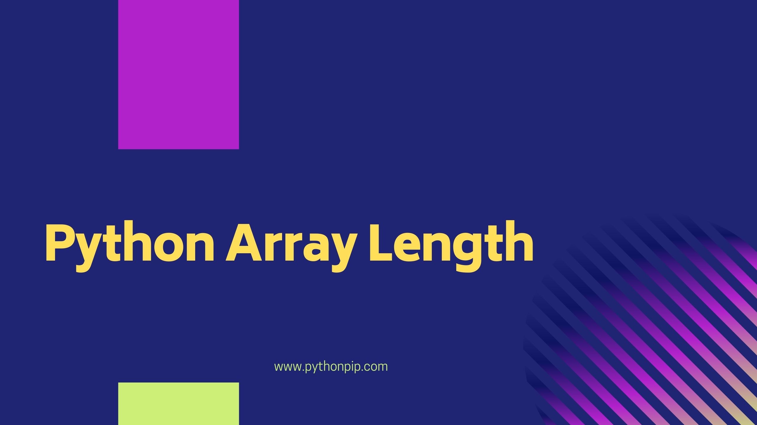 python-array-length-pythonpip